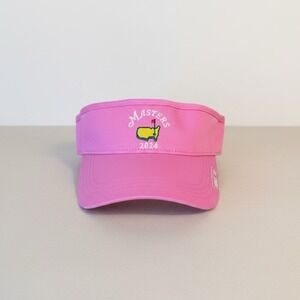 Masters Golf 2024 Ladies Fit Pink Visor from Augusta National